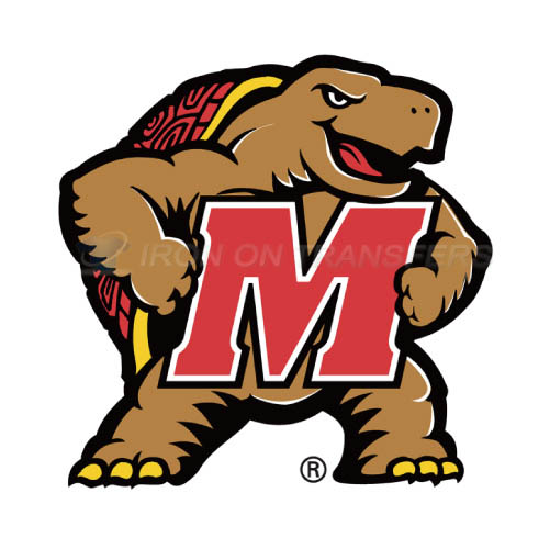 Maryland Terrapins Logo T-shirts Iron On Transfers N4992 - Click Image to Close